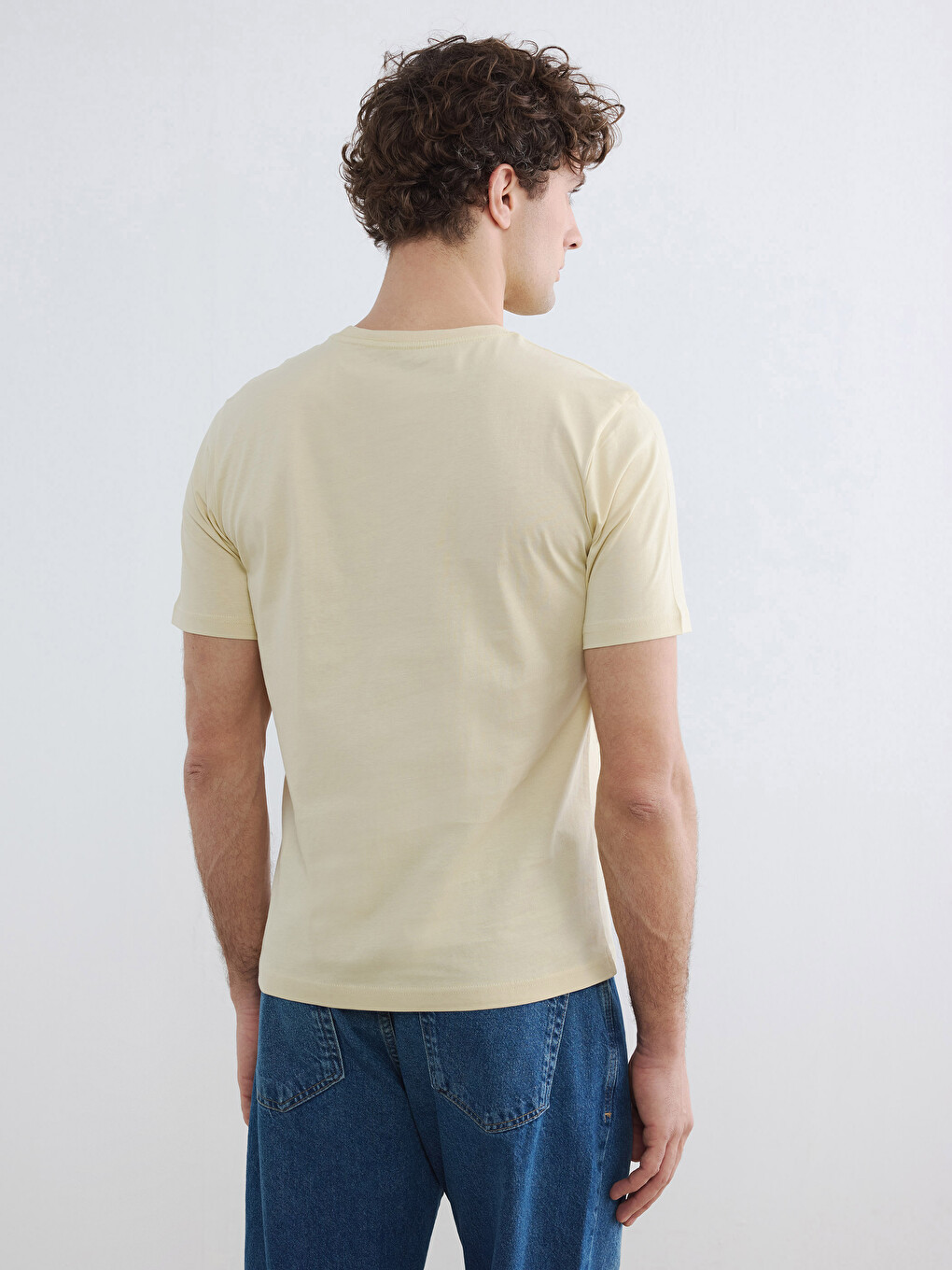 Crew Neck Istanbul Printed Men's T-Shirt-3