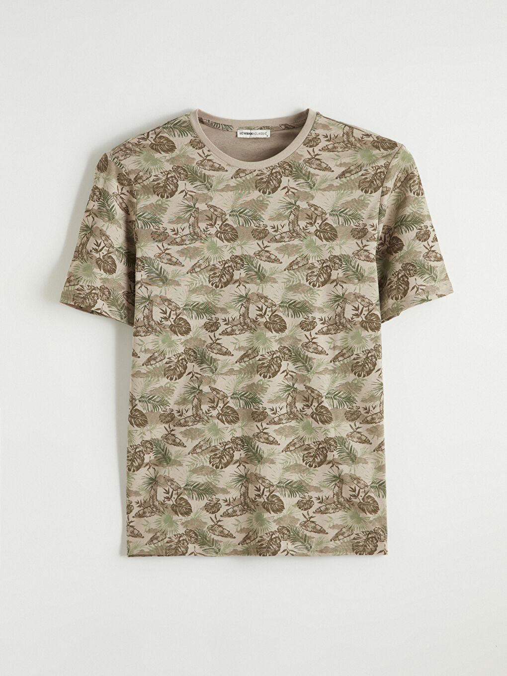Man BEIGE T-Shirt-4
