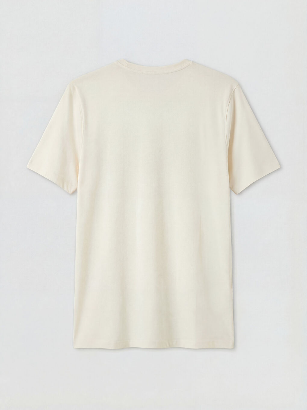 Crew Neck Printed Jersey Men's T-Shirt-5