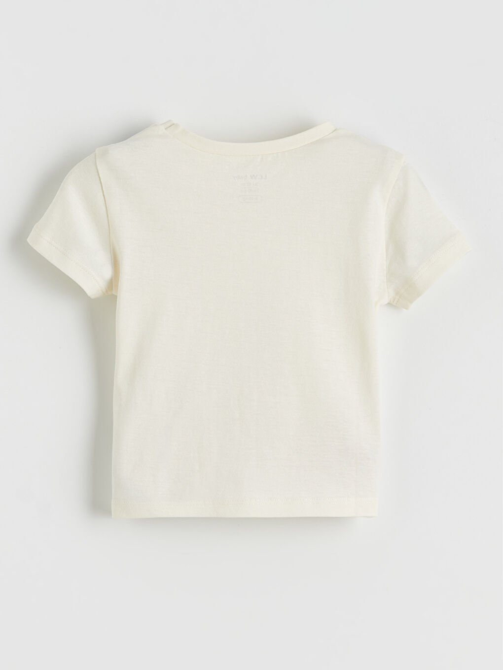 Strawberry Print Baby Girl Jersey T-Shirt-1