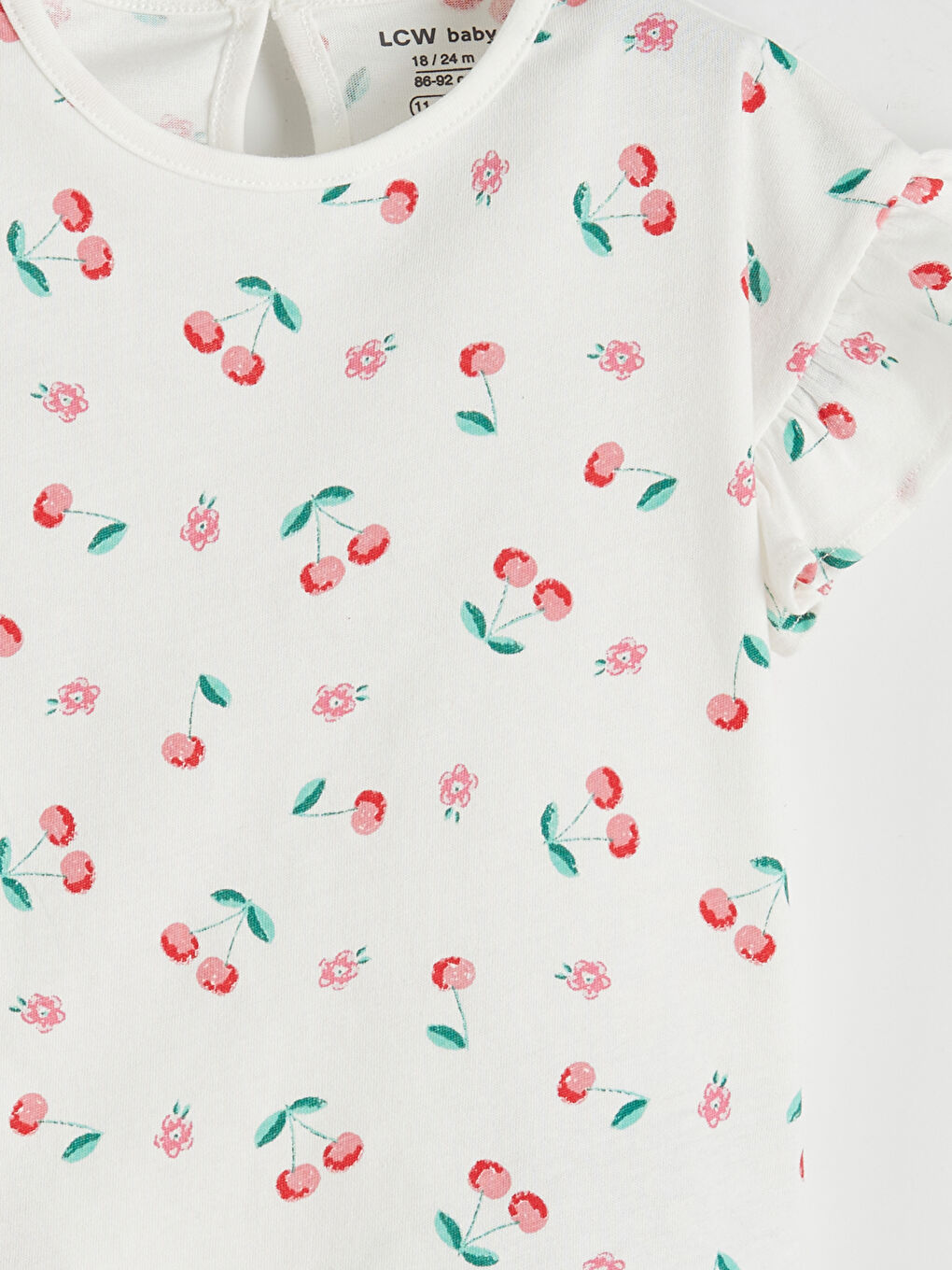 Pembe Kız Bebek Baskılı Bluz 2'li-6