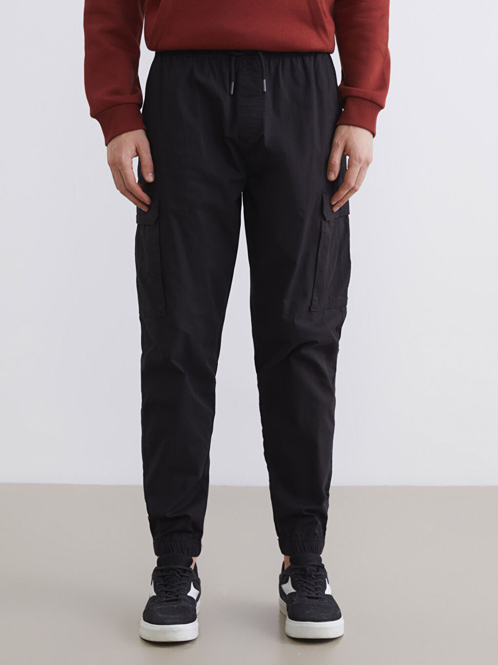 Regular Fit Men's Cargo Trousers-1