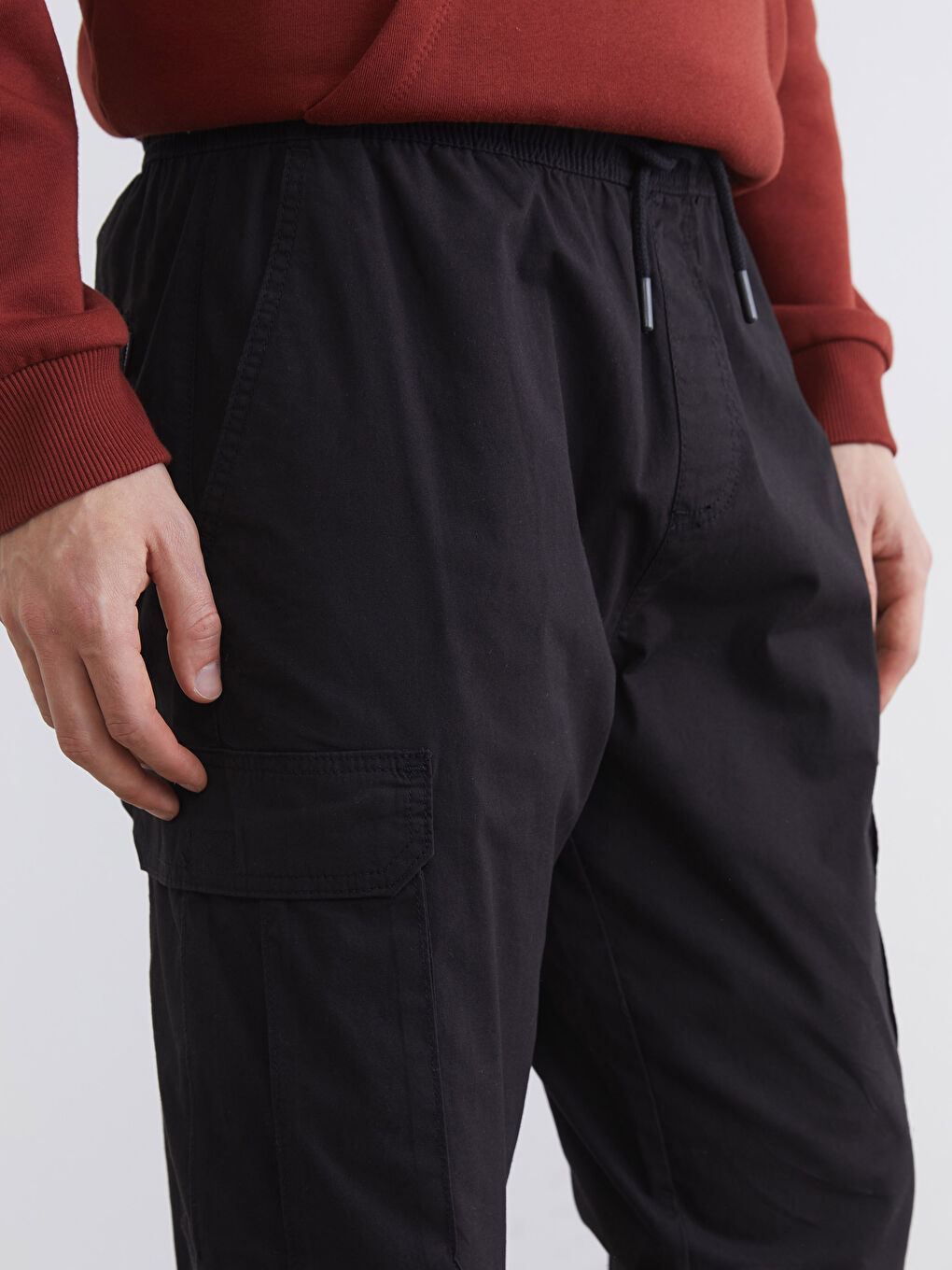 Regular Fit Men's Cargo Trousers-2