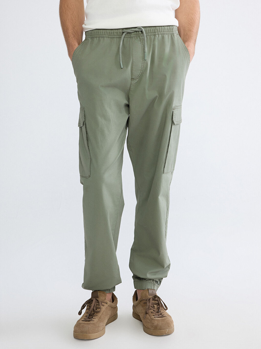 Regular Fit Men's Cargo Trousers-1