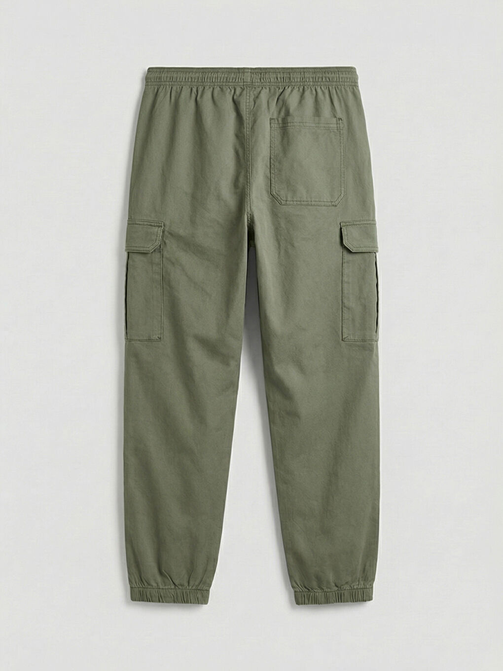 Regular Fit Men's Cargo Trousers-5