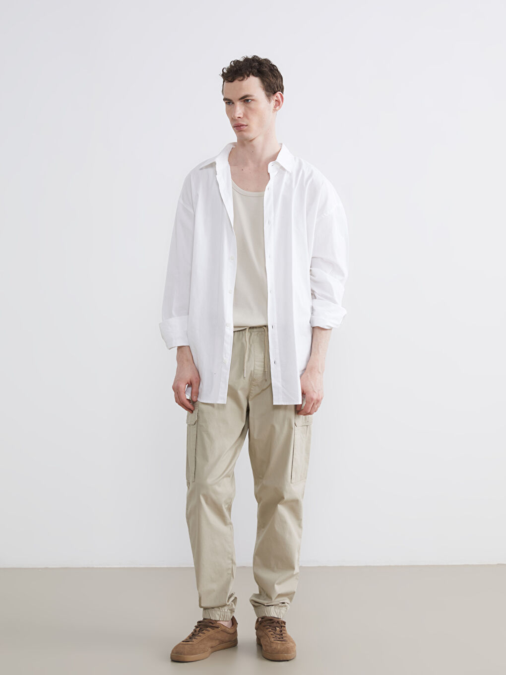 Мужские брюки карго стандартного кроя