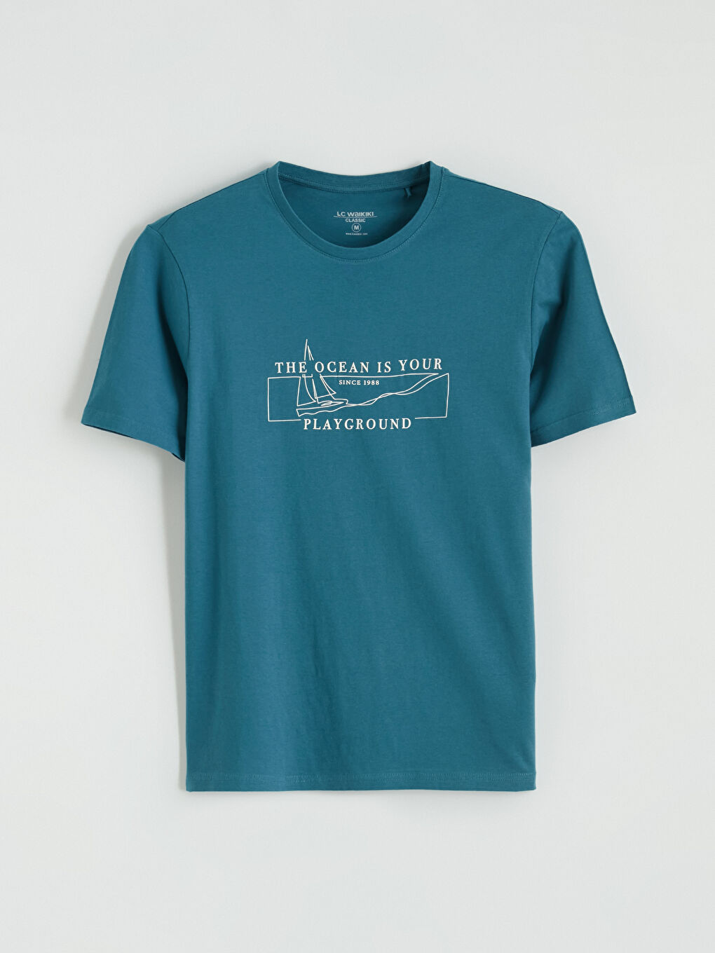 Man PETROL T-Shirt-4