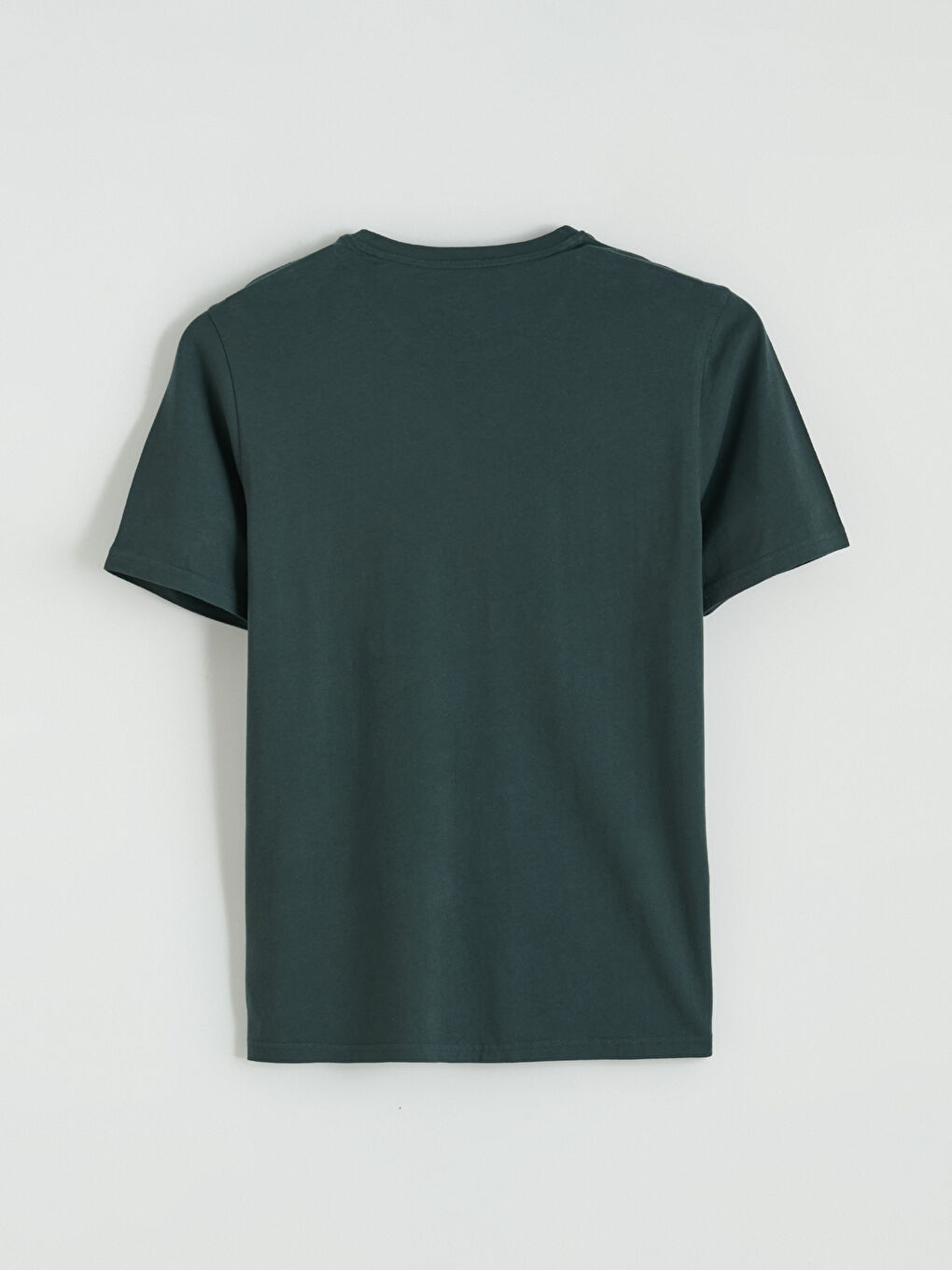 Bisiklet Yaka Erkek Tişört-6