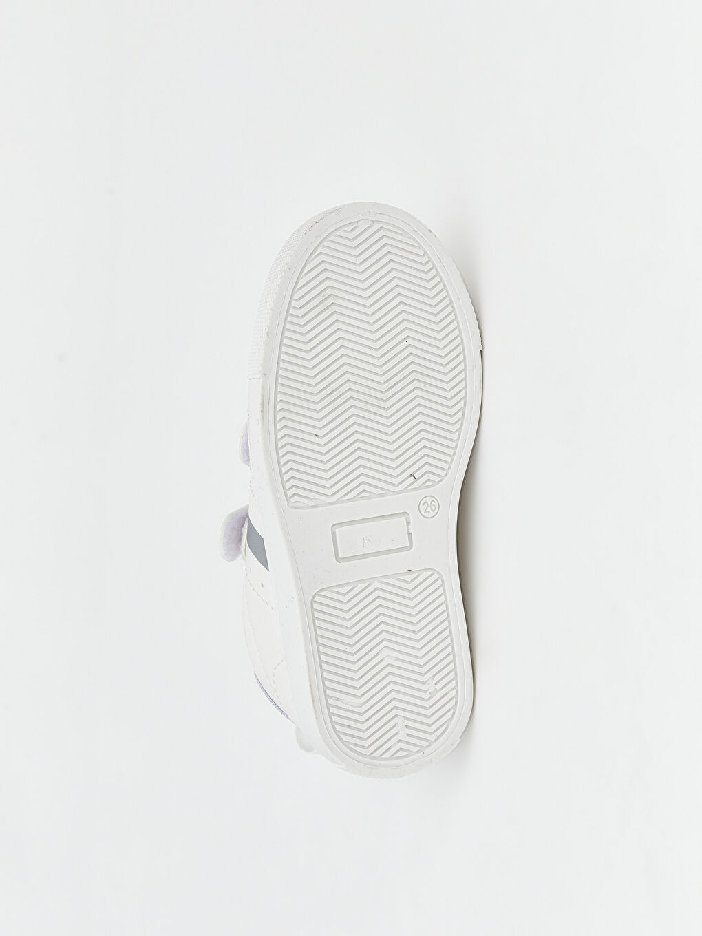 Beyaz Cırt Cırtlı Kız Bebek Spor Ayakkabı-3