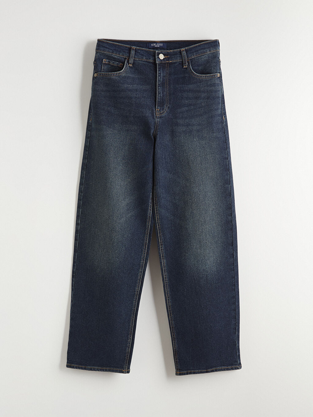 İndigo Boyfriend Kadın Jean Pantolon-4