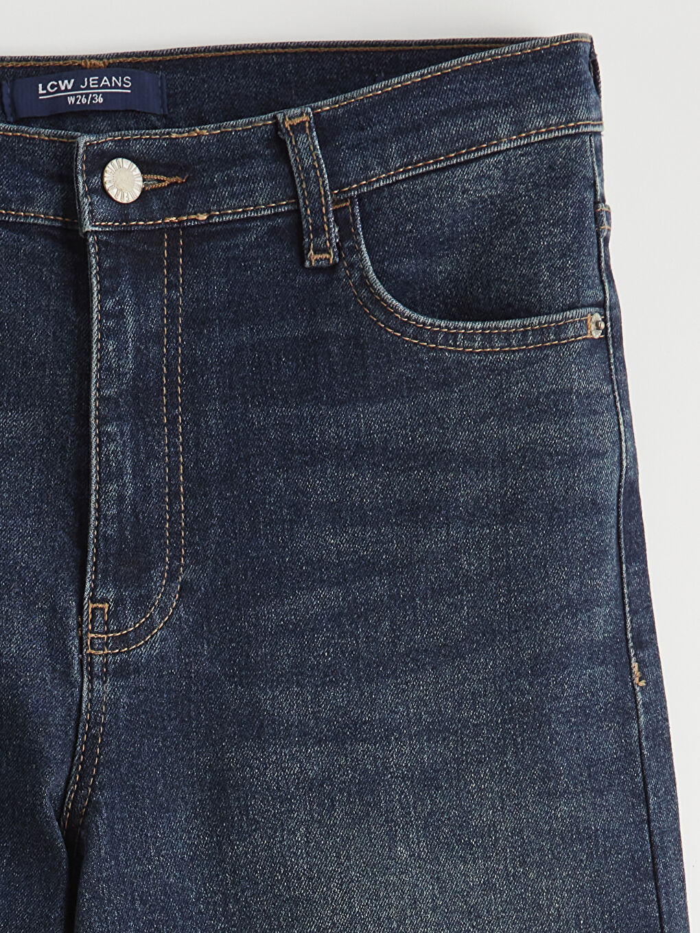 İndigo Boyfriend Kadın Jean Pantolon-5