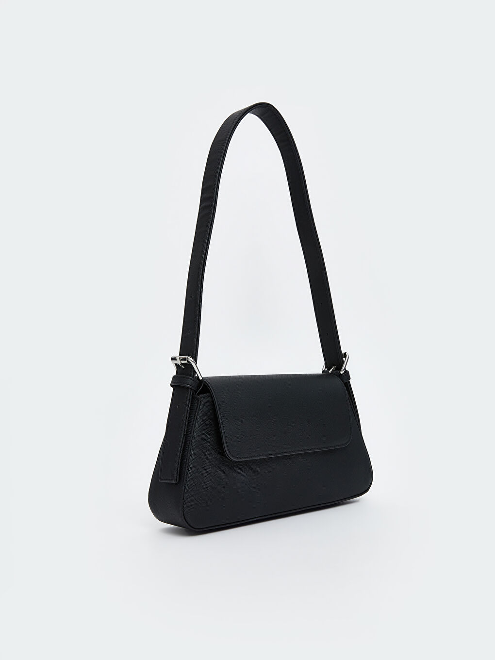 Leather-Look Women's Shoulder Bag-1