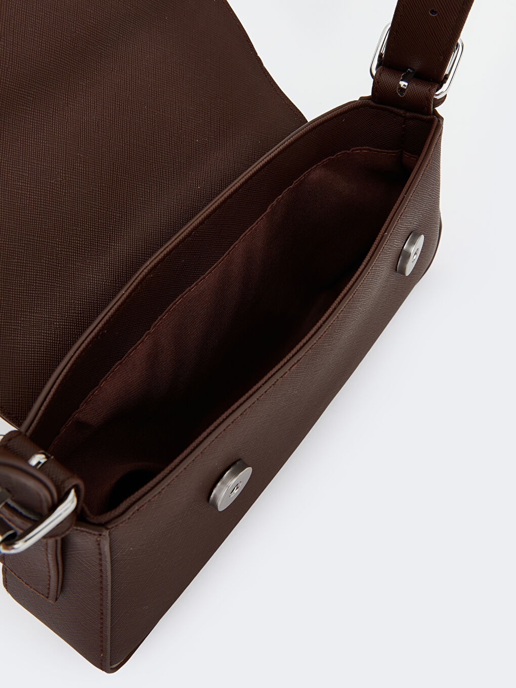 Leather-Look Women's Shoulder Bag-3