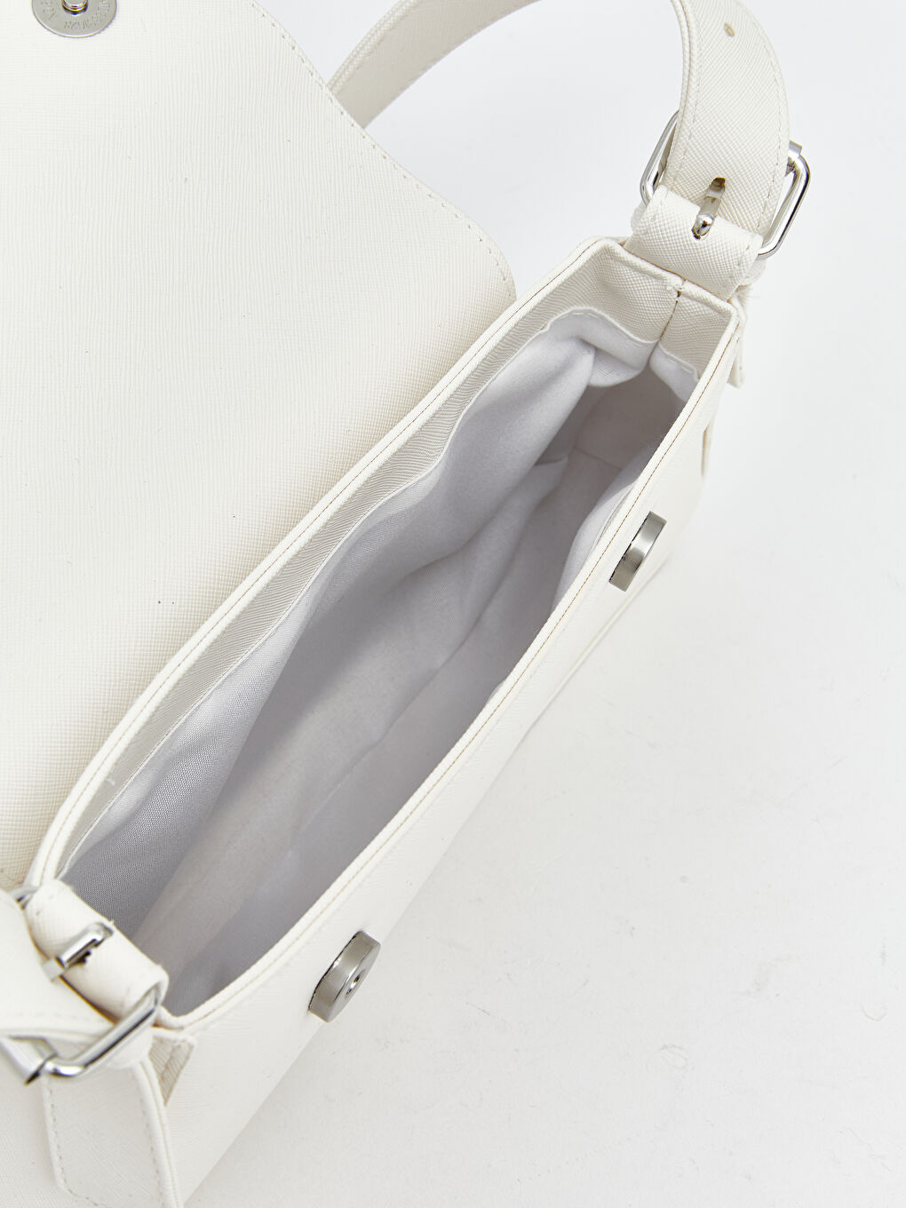 حقيبة كتف نساء بمظهر الجلد-3