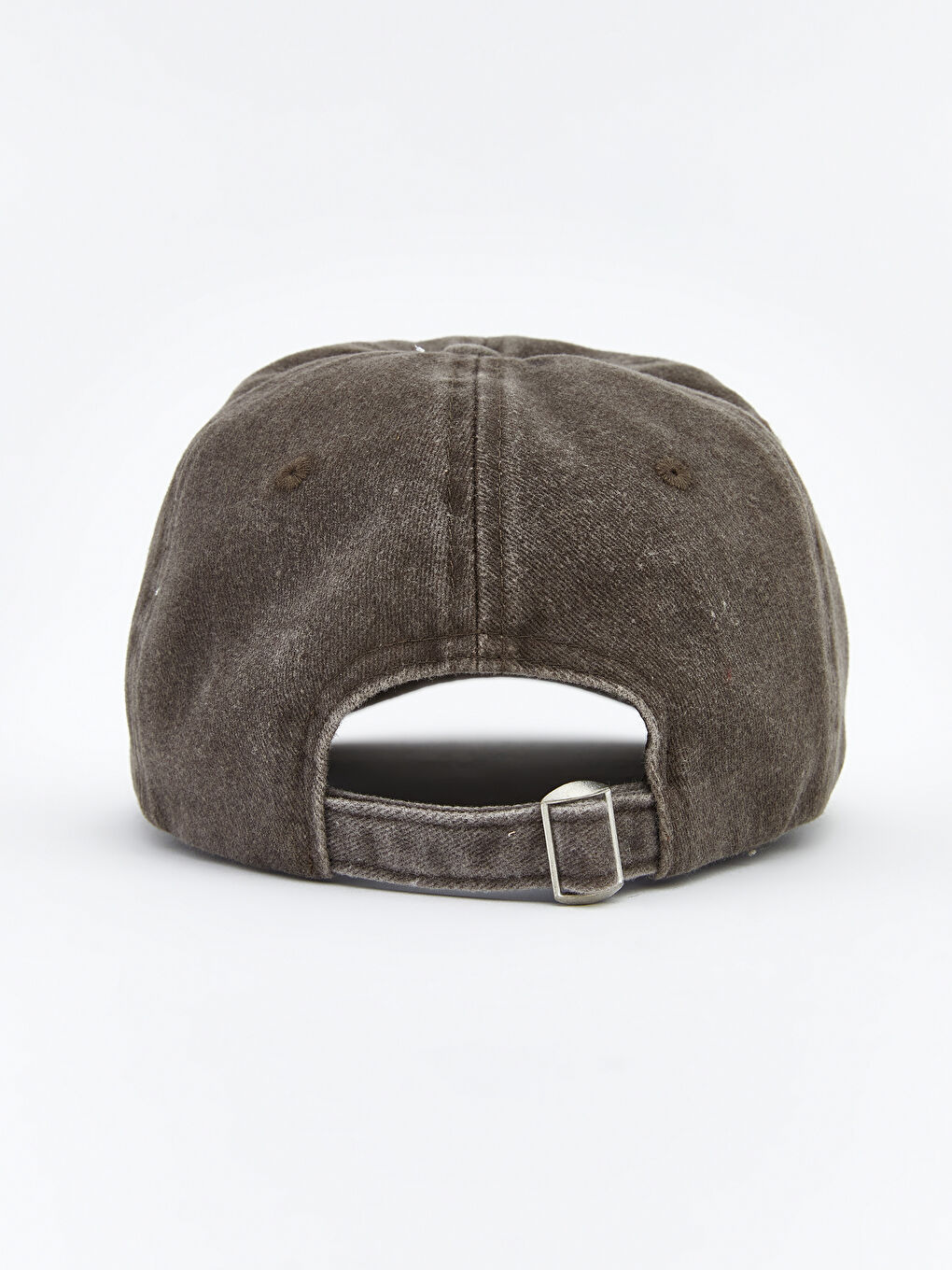 Kahverengi Yazı Nakışlı Kadın Kep Şapka-2