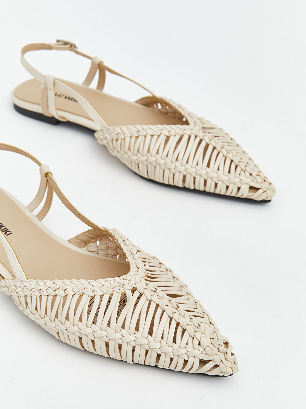 Ballerinas mit spitzer Zehenpartie für Damen-2