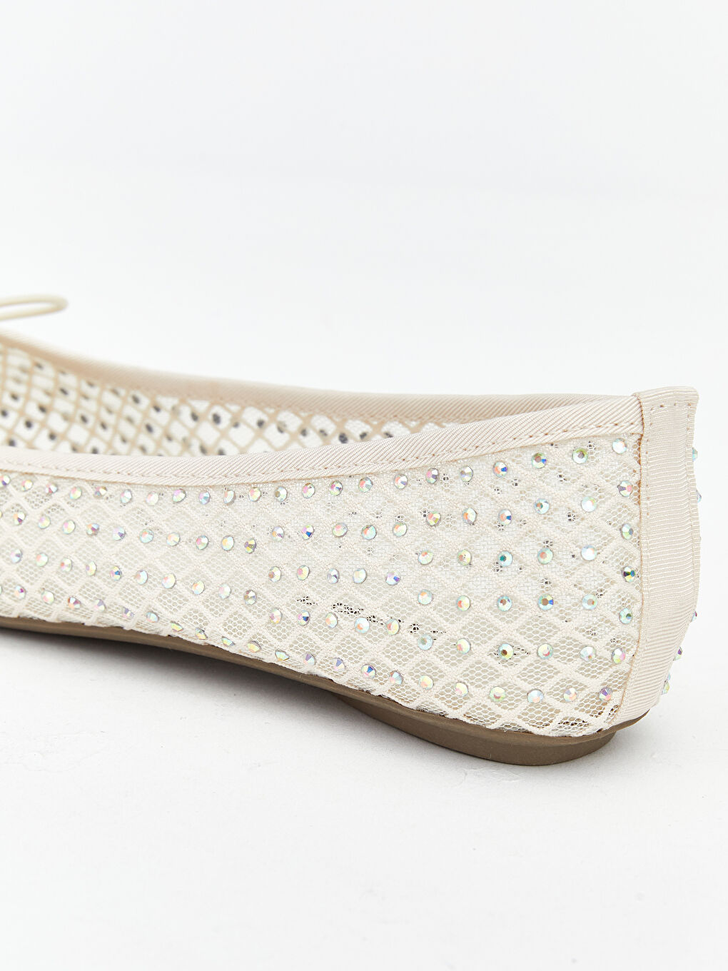 Bow Print Women's Ballet Flats-4