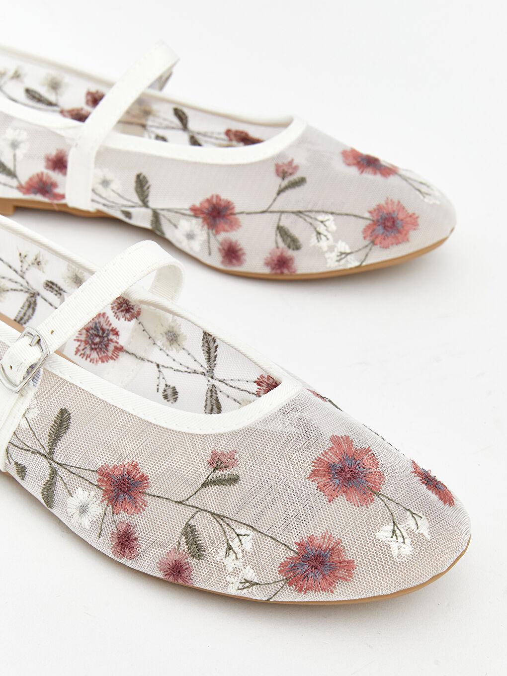 أحذية باليه مسطحة خليط من الألوان امرأة-2