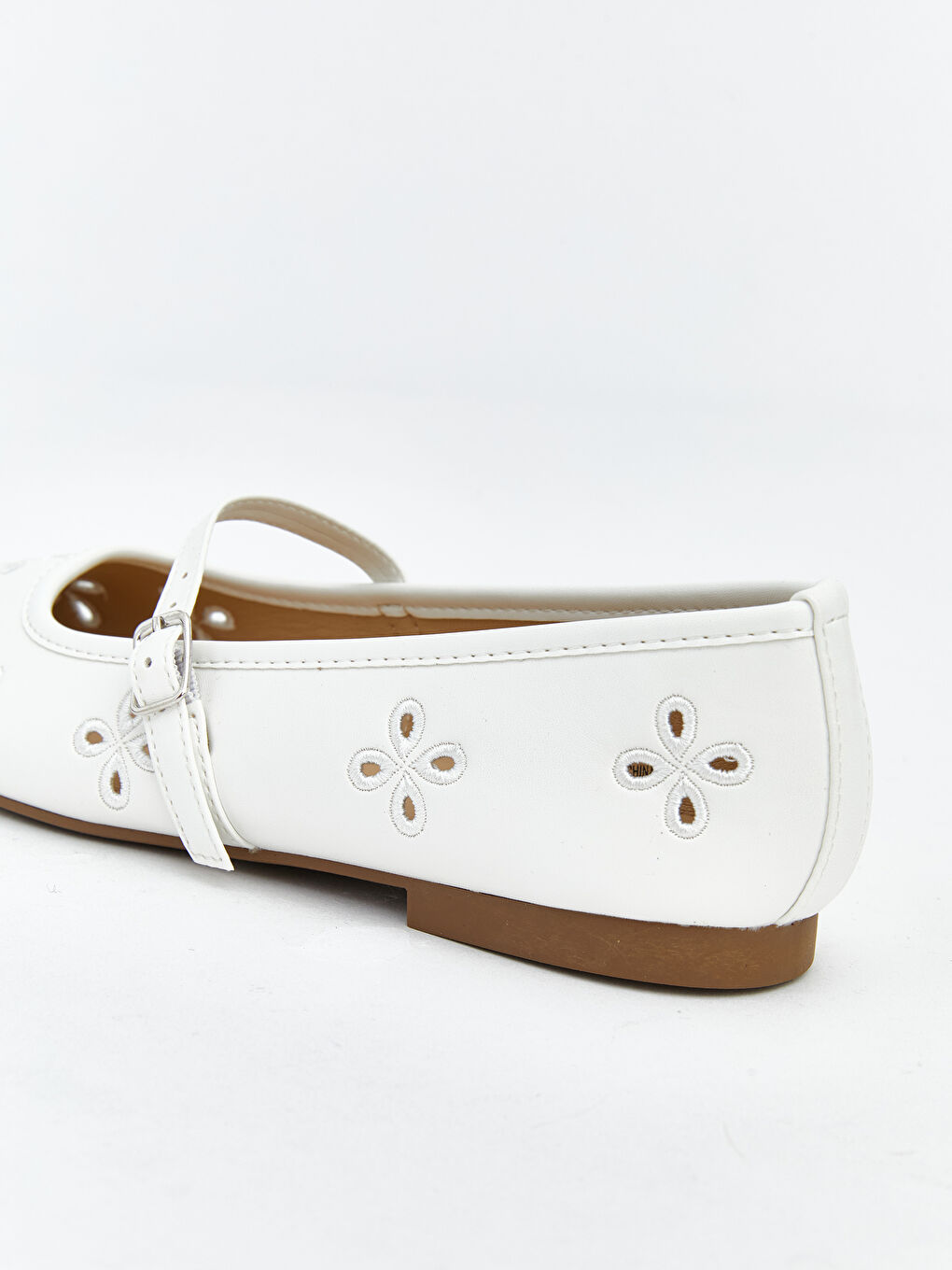 Women's Leather-Look Ballet Flats-4