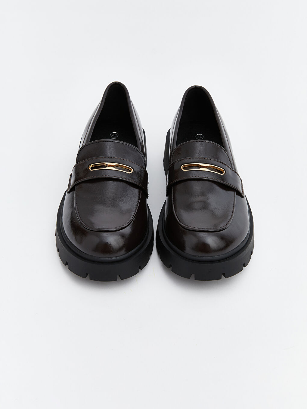 Женские лоферы из искусственной кожи-2