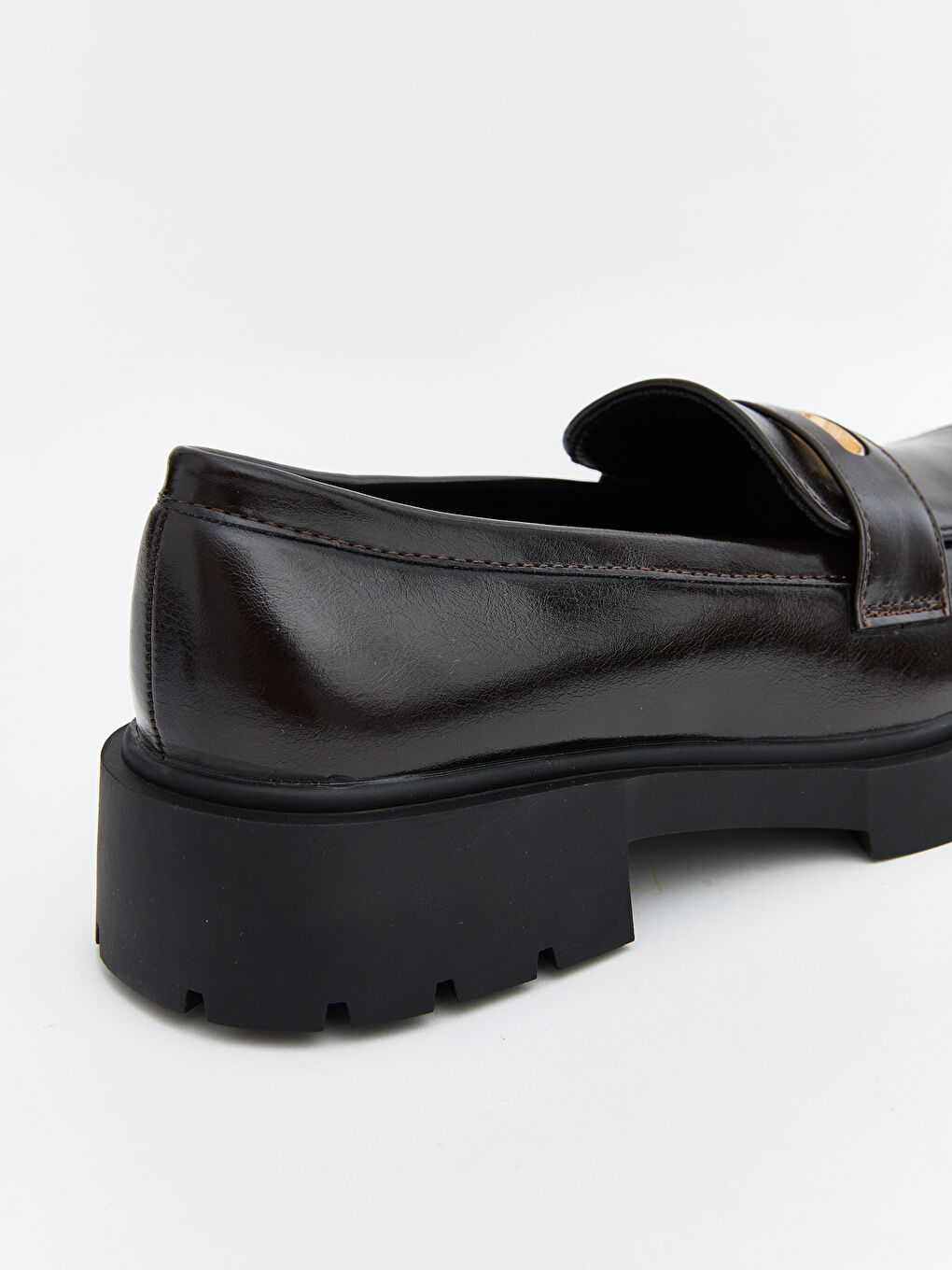 Женские лоферы из искусственной кожи-4