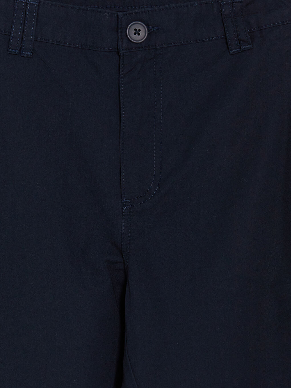Lacivert Regular Fit Erkek Kargo Şort-1