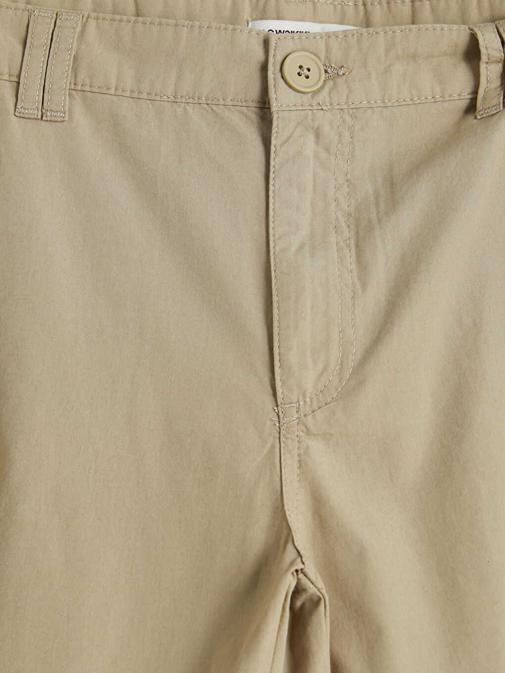 Bej Regular Fit Erkek Kargo Şort-6