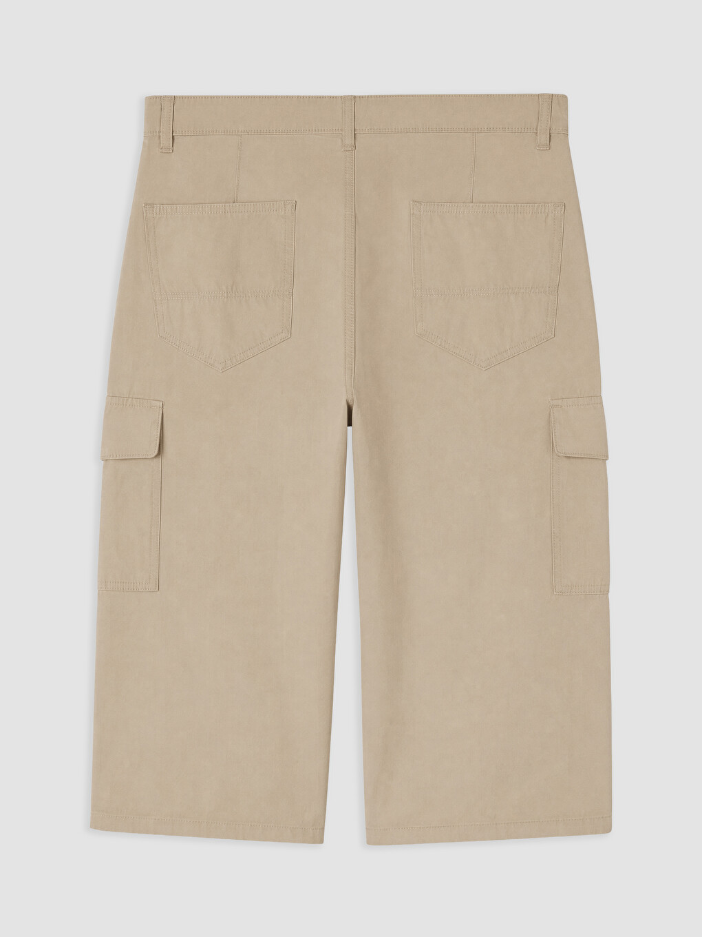 Regular Fit Men's Cargo Shorts-5