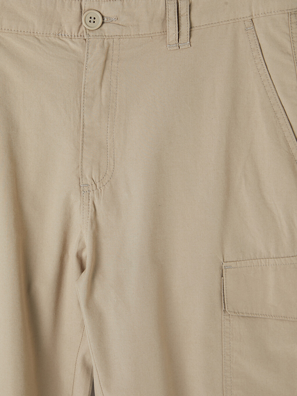 Regular Fit Men's Cargo Shorts-6