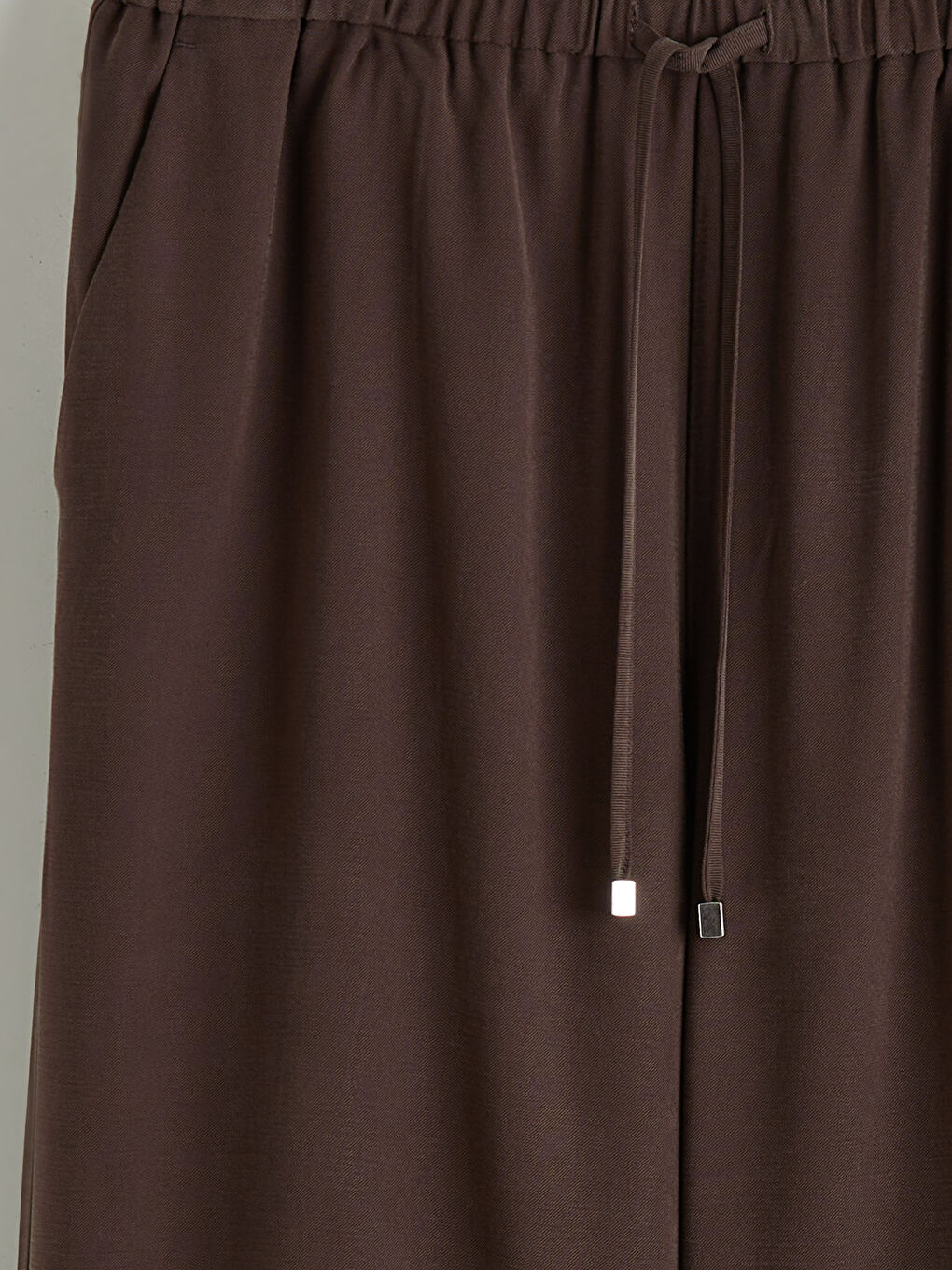 Women's Wide-Leg Trousers with Elastic Waist-5