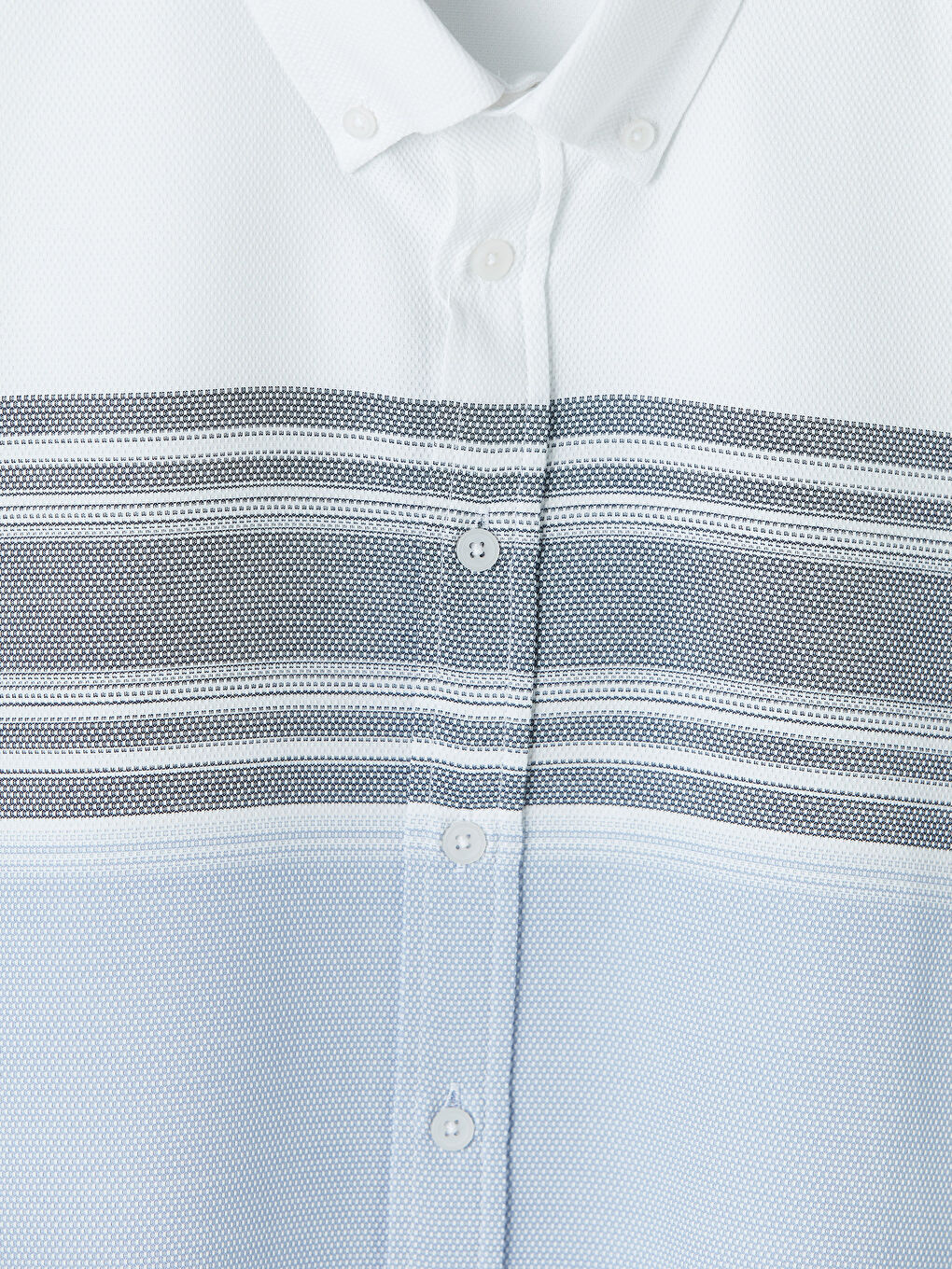 Mavi Regular Fit Armürlü Erkek Gömlek-2