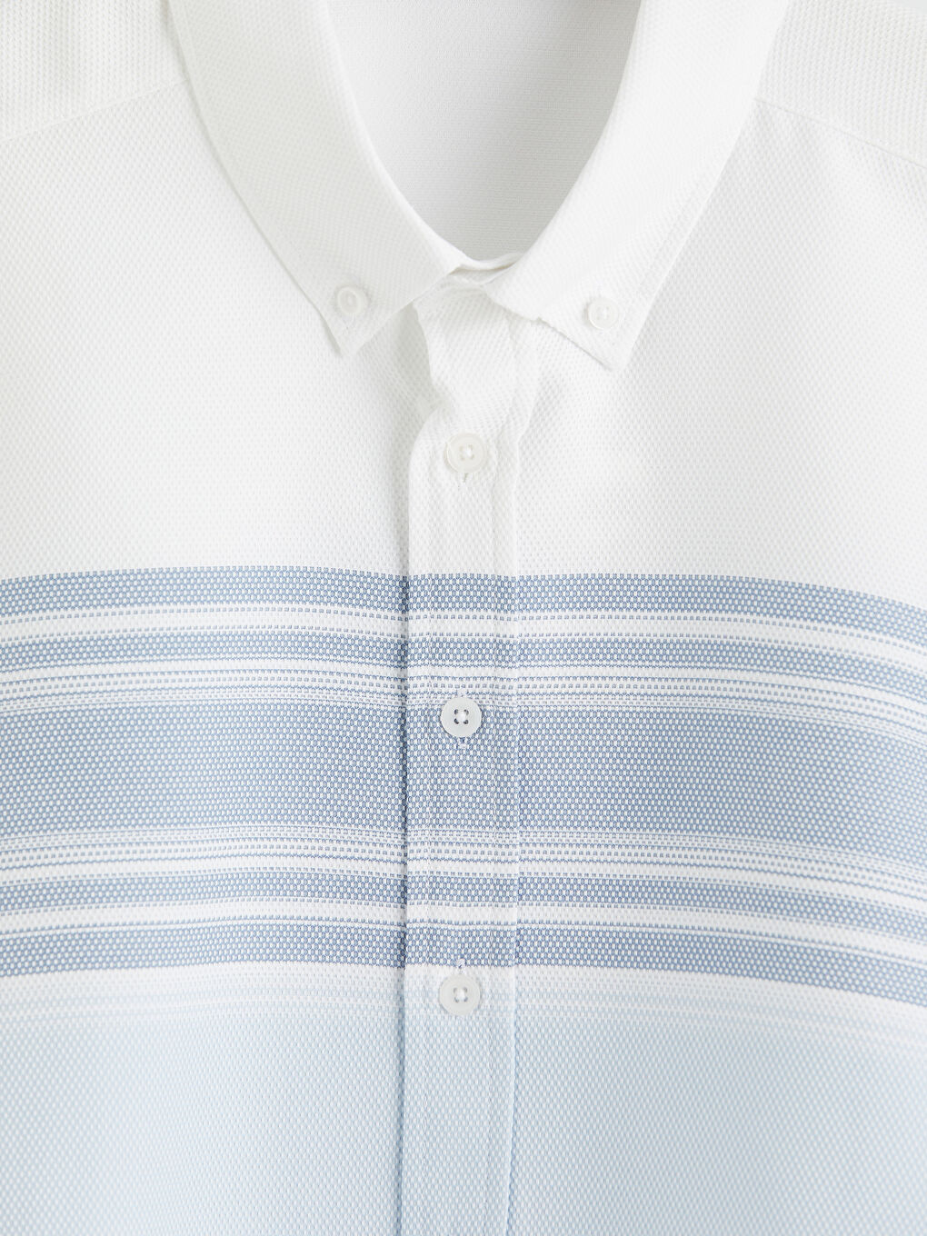 Turkuaz Regular Fit Armürlü Erkek Gömlek-2