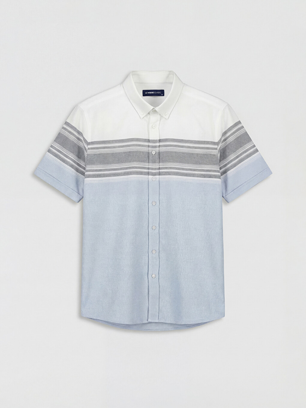 Regular Fit Dobby Men's Shirt-4
