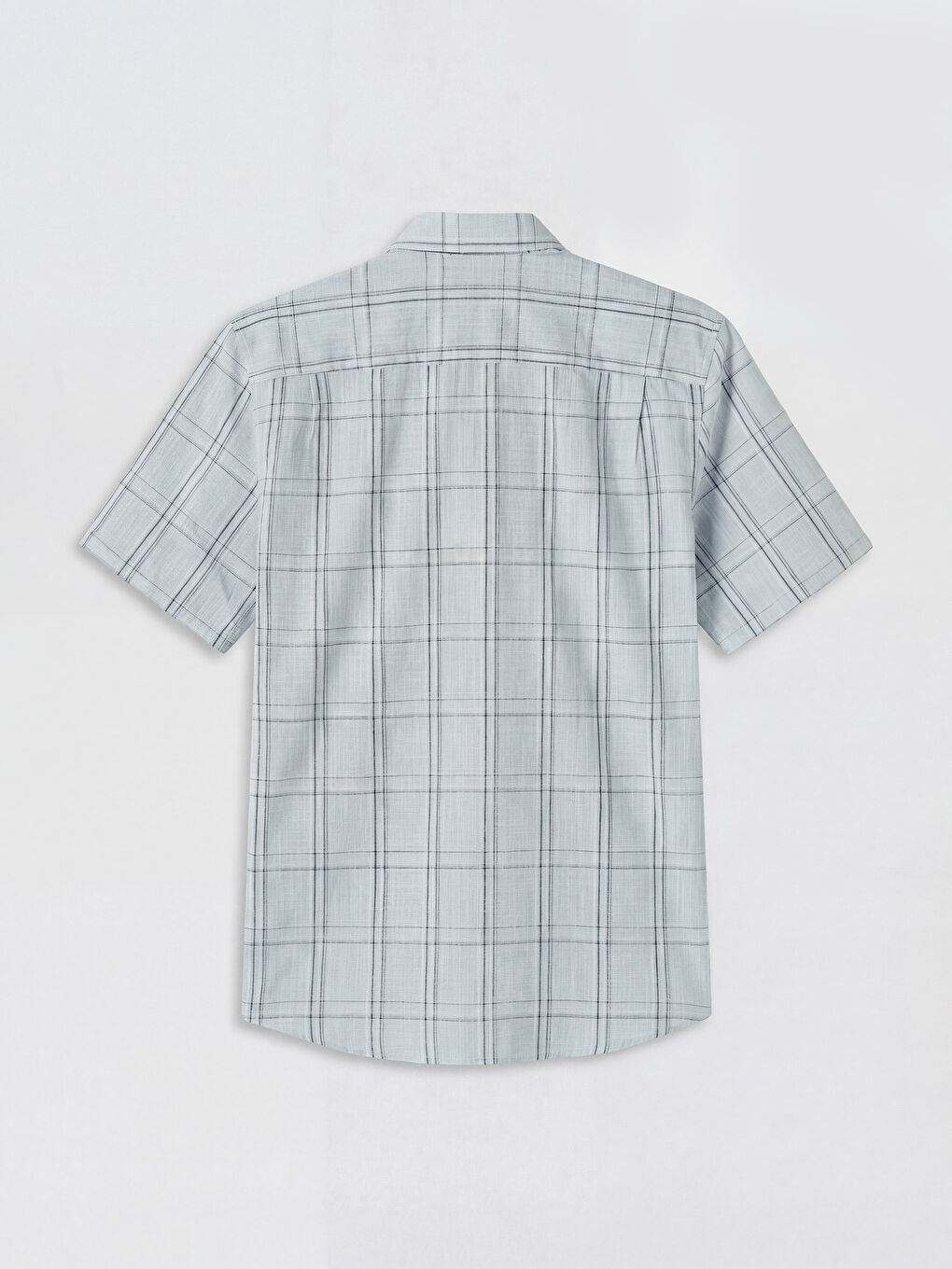 Mavi Regular Fit Ekose Poplin Erkek Gömlek-1