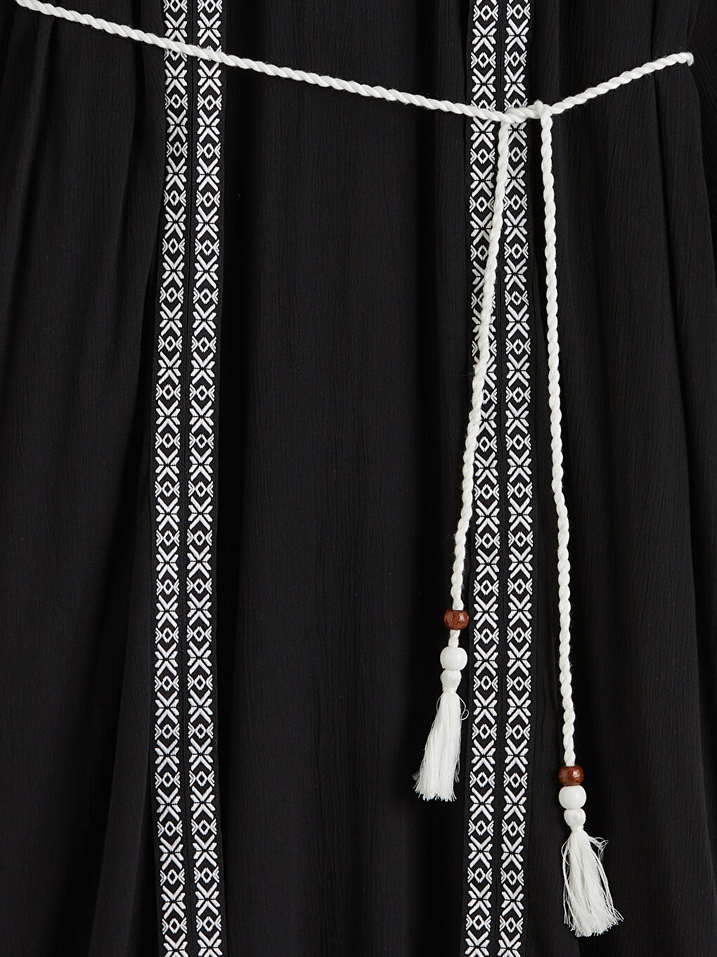 Shawl Collar Embroidered Woman Kimono-5