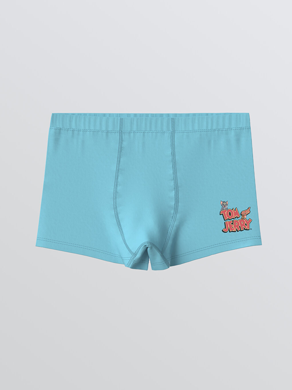 Mavi Tom ve Jerry Baskılı Erkek Çocuk Boxer