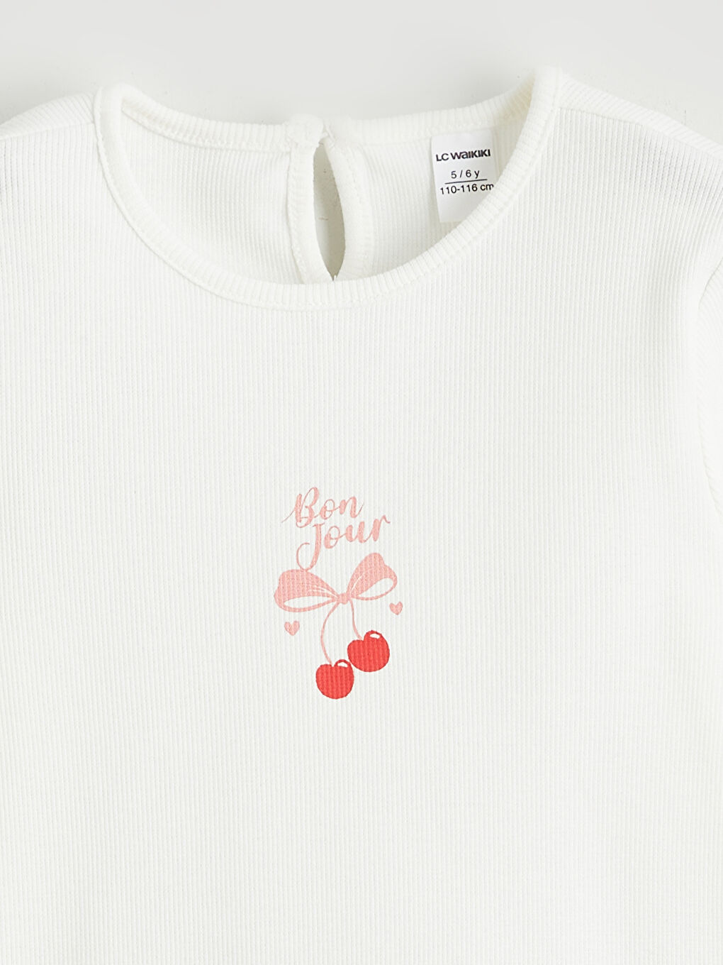 Crew Collar Girls' Blouse and Skirt-2