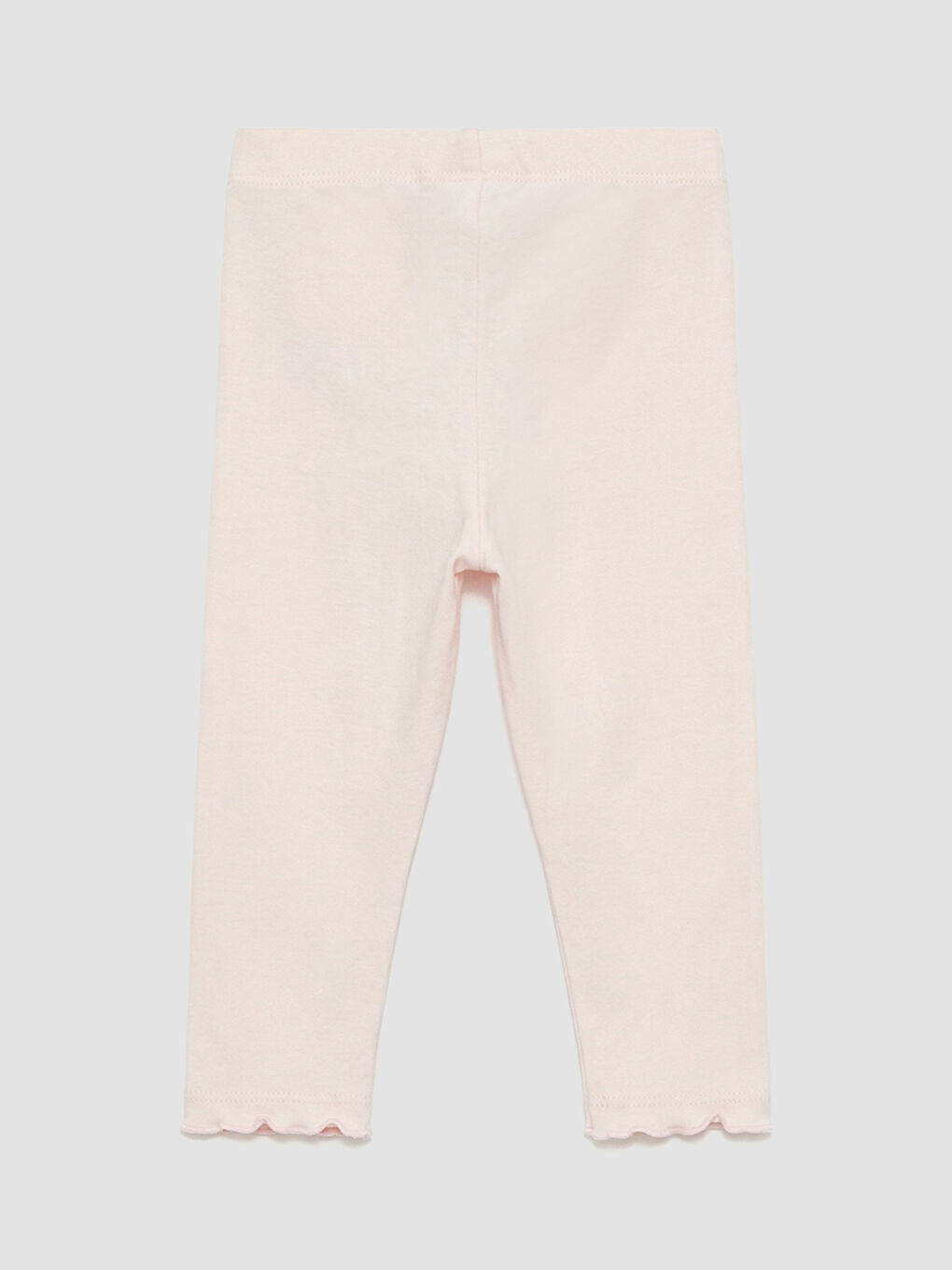 Ruffled, floral-print baby girl snap-closure bodysuit and leggings.-4