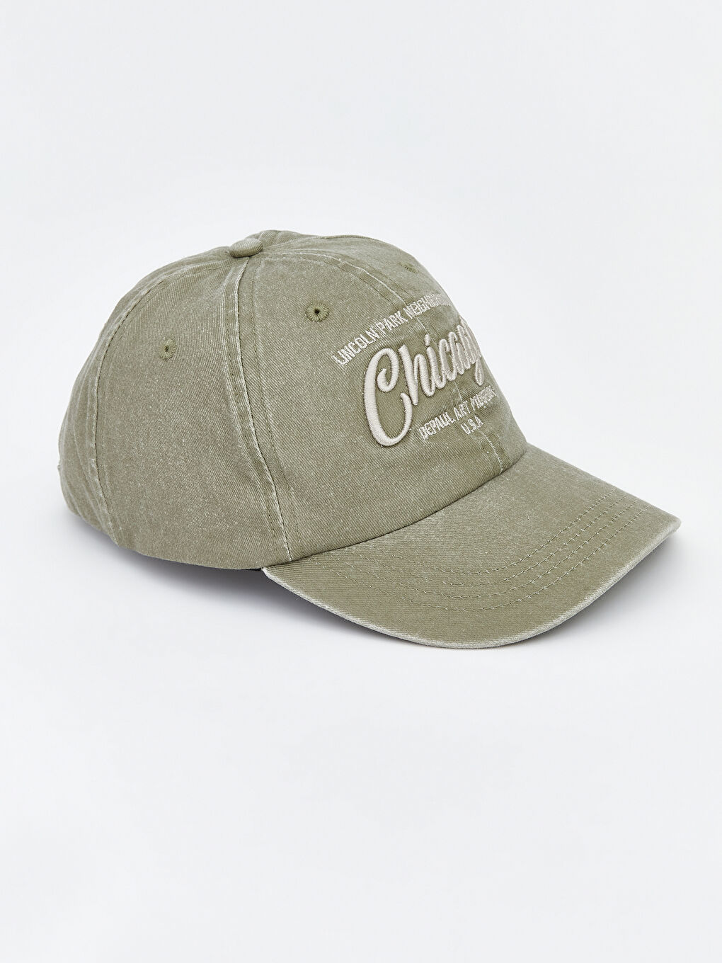 Haki Yazı Nakışlı Erkek Kep Şaoka-1