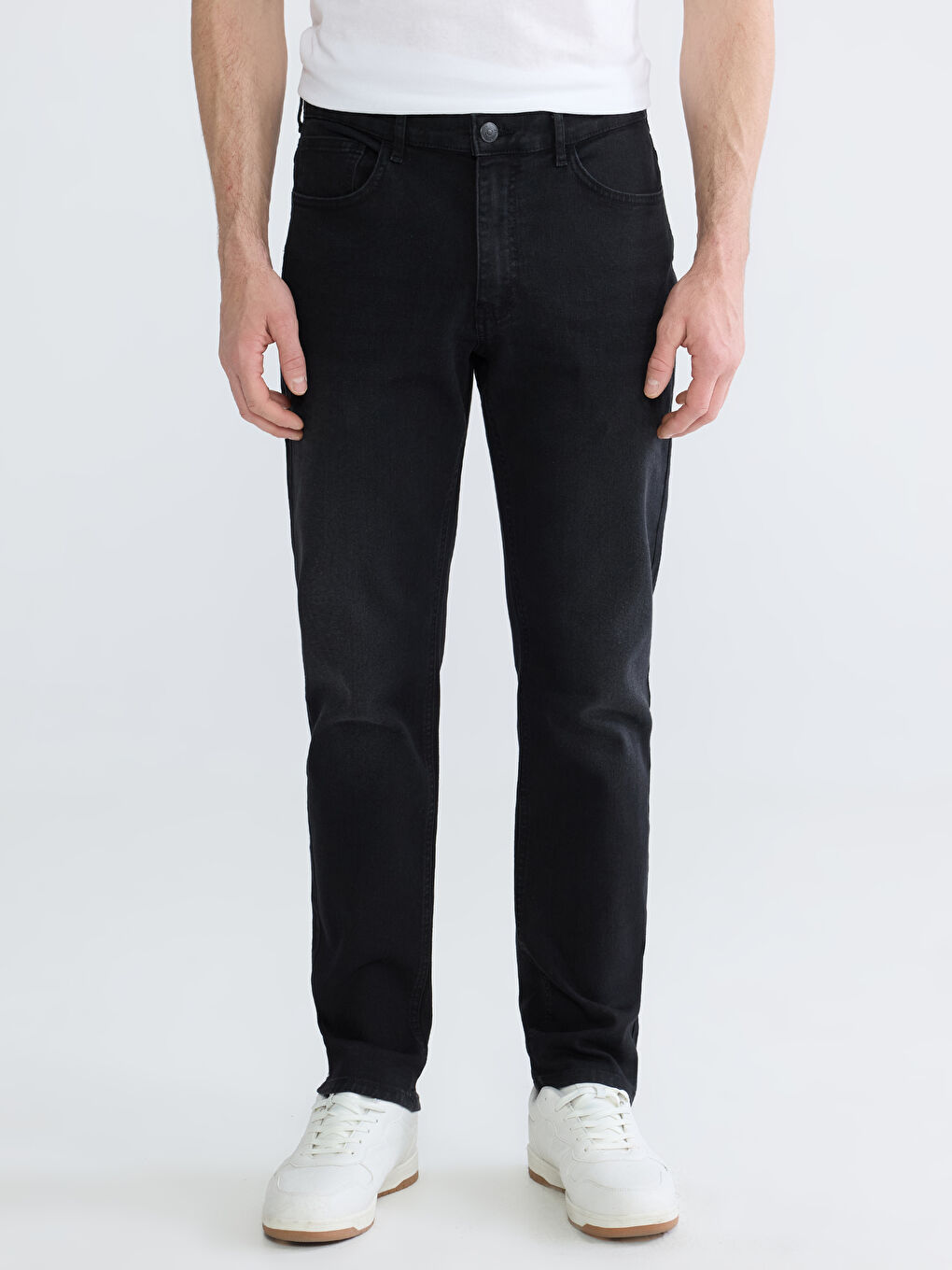 Siyah 779 Regular Fit Erkek Jean Pantolon-1