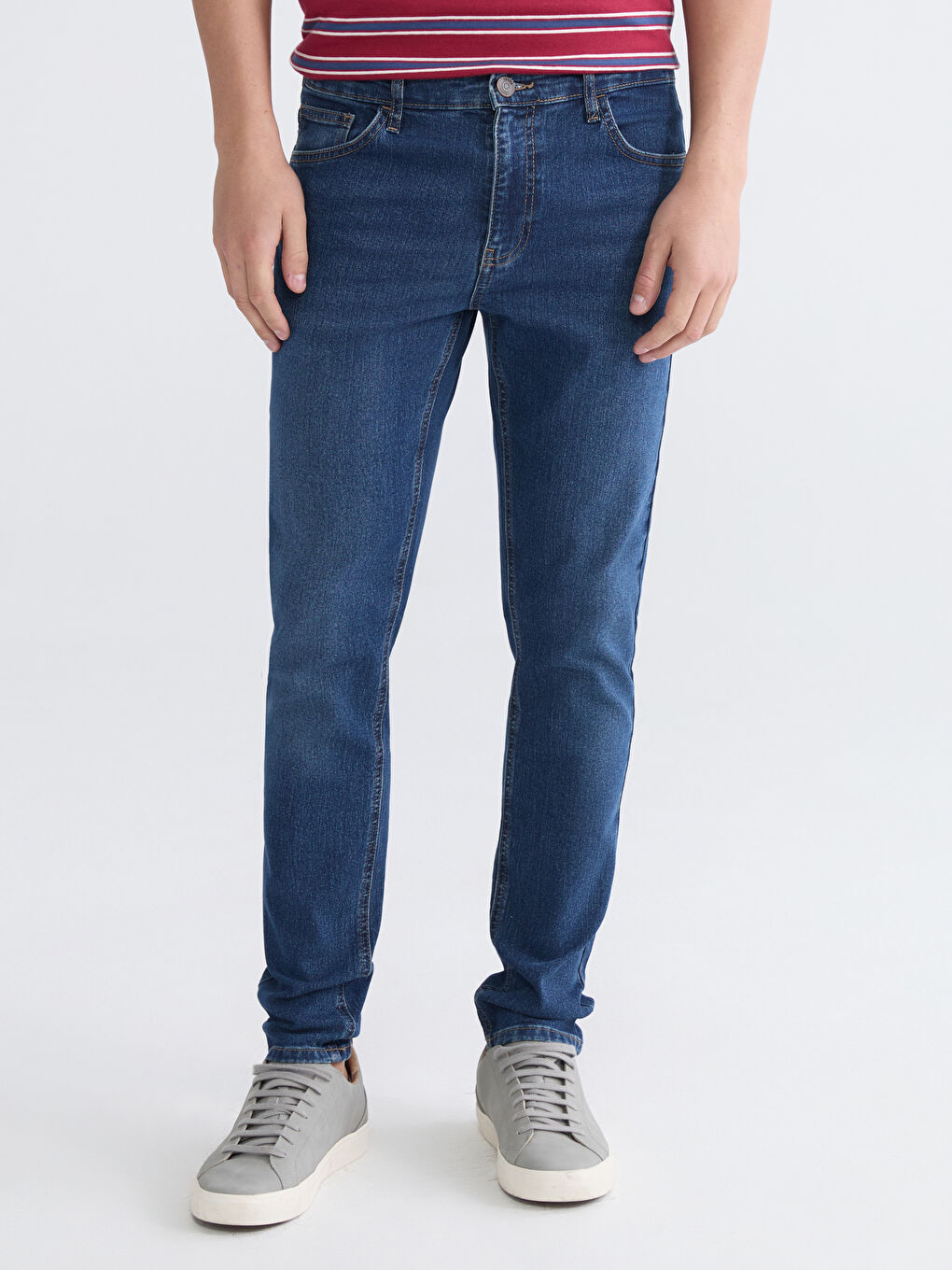 İndigo 760 Skinny Fit Erkek Jean Pantolon-1