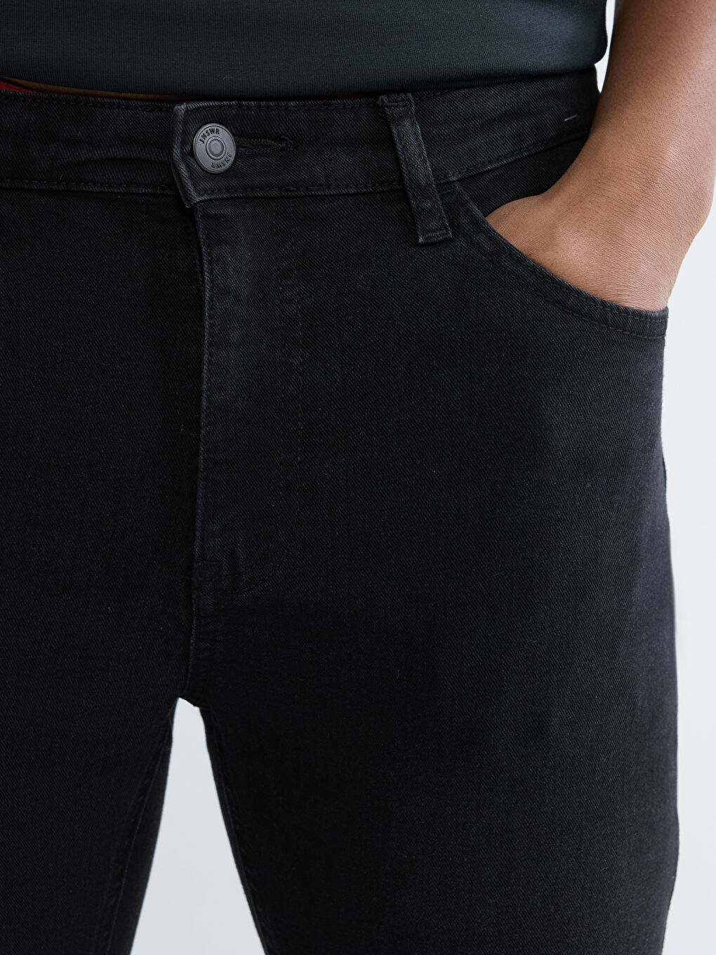 Siyah 760 Skinny Fit Erkek Jean Pantolon-2