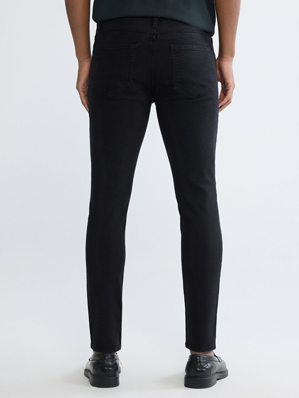 Siyah 760 Skinny Fit Erkek Jean Pantolon-3