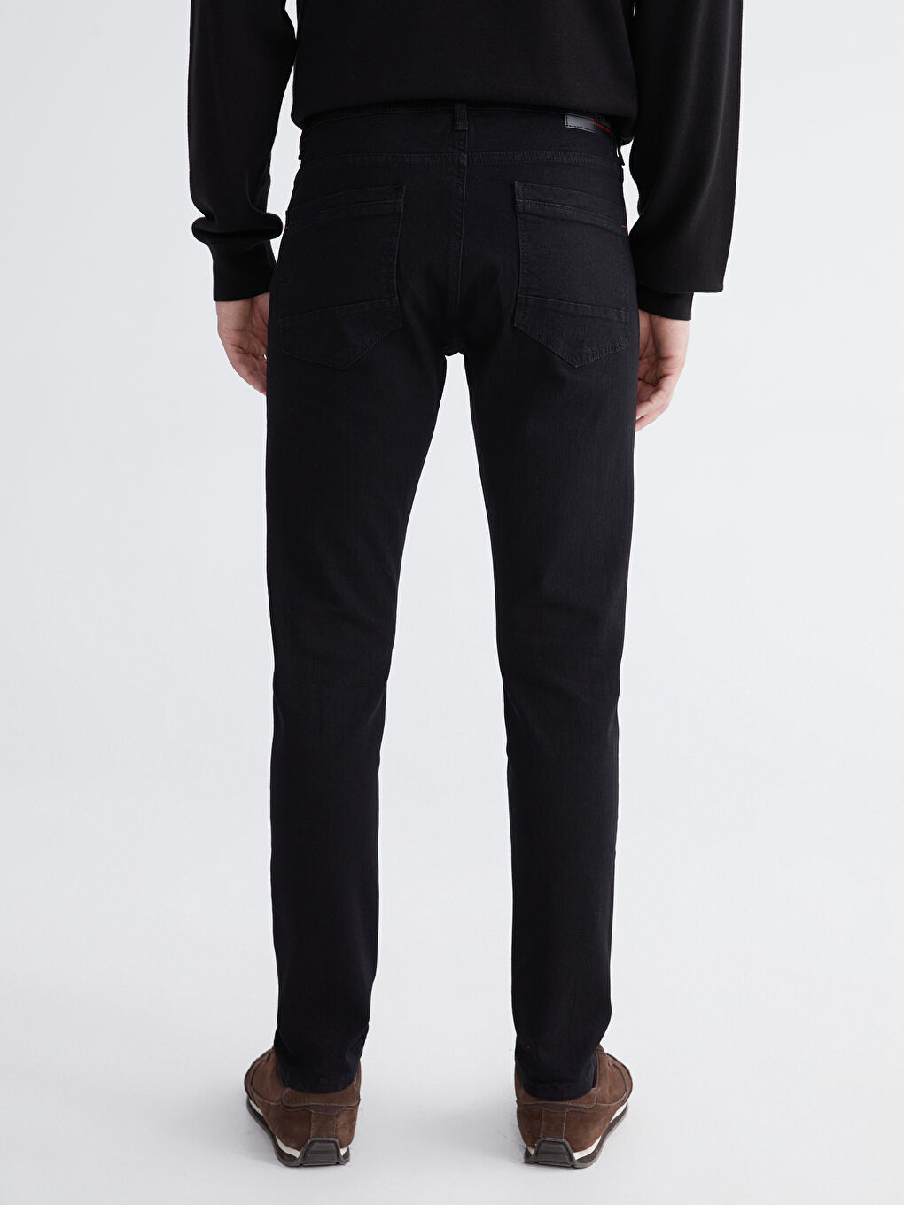 Siyah 760 Skinny Fit Erkek Jean Pantolon-3