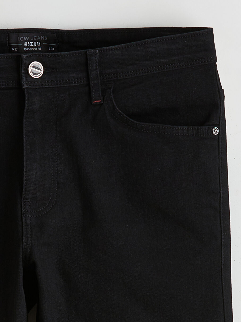 Siyah 760 Skinny Fit Erkek Jean Pantolon-6