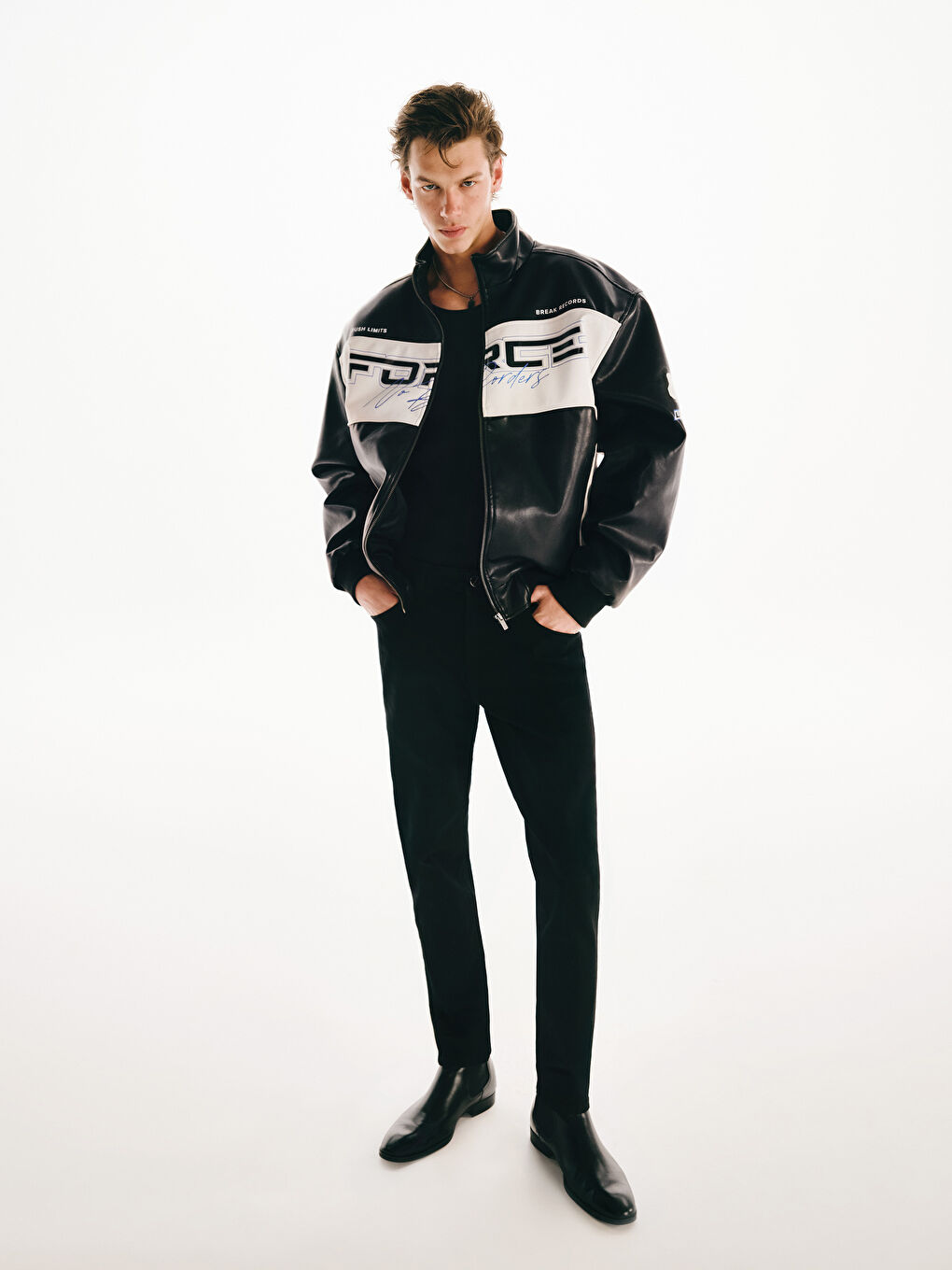 Siyah 760 Skinny Fit Erkek Jean Pantolon