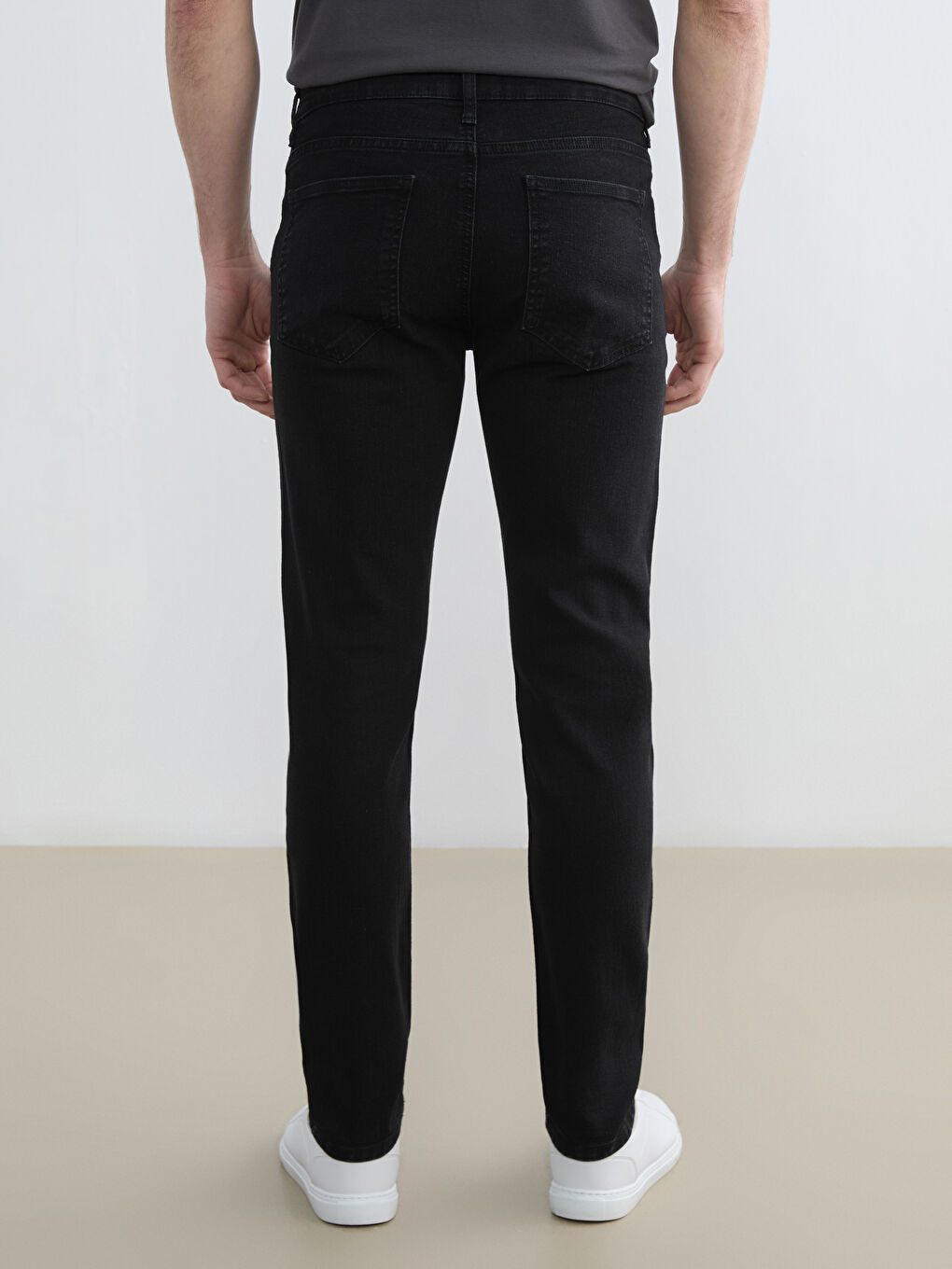 Siyah 750 Slim Fit Erkek Jean Pantolon-3