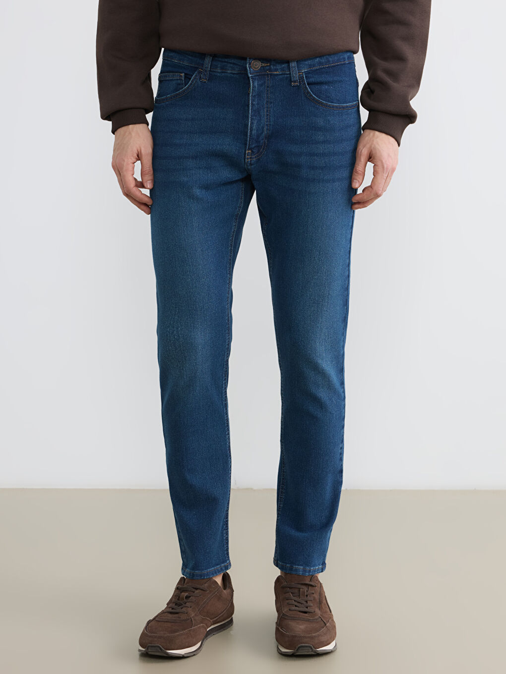 İndigo 750 Slim Fit Erkek Jean Pantolon-1