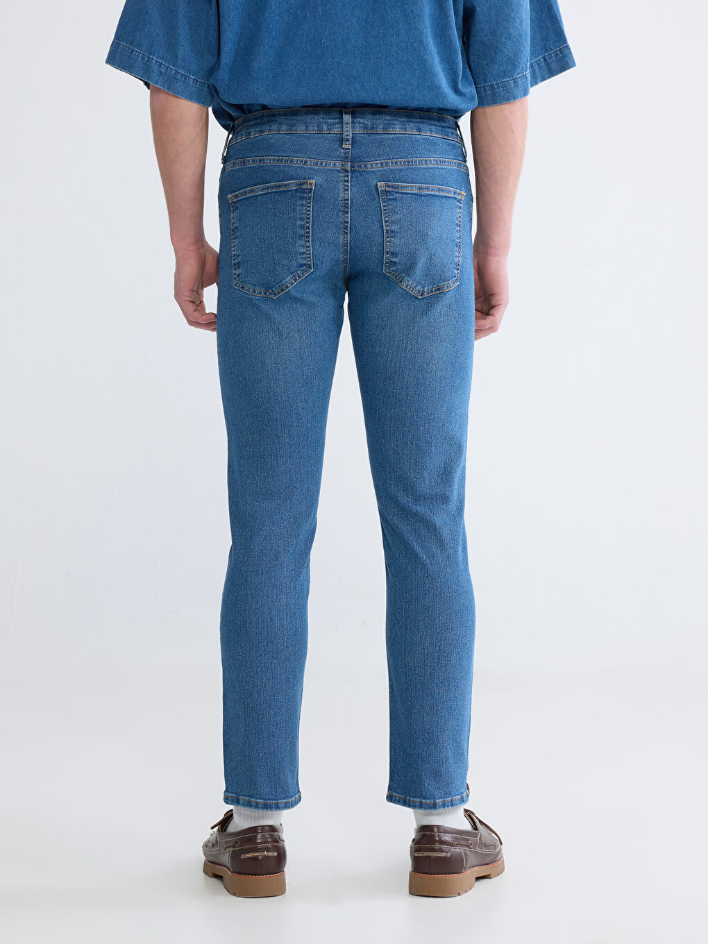 İndigo 750 Slim Fit Erkek Jean Pantolon-3