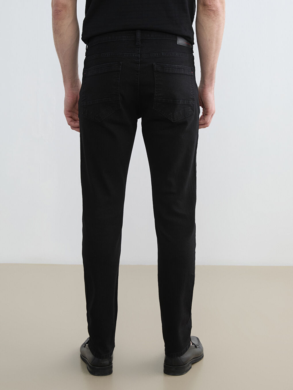 Siyah 750 Slim Fit Erkek Jean Pantolon-3